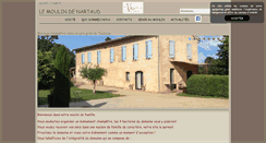 Desktop Screenshot of moulindenartaud.fr